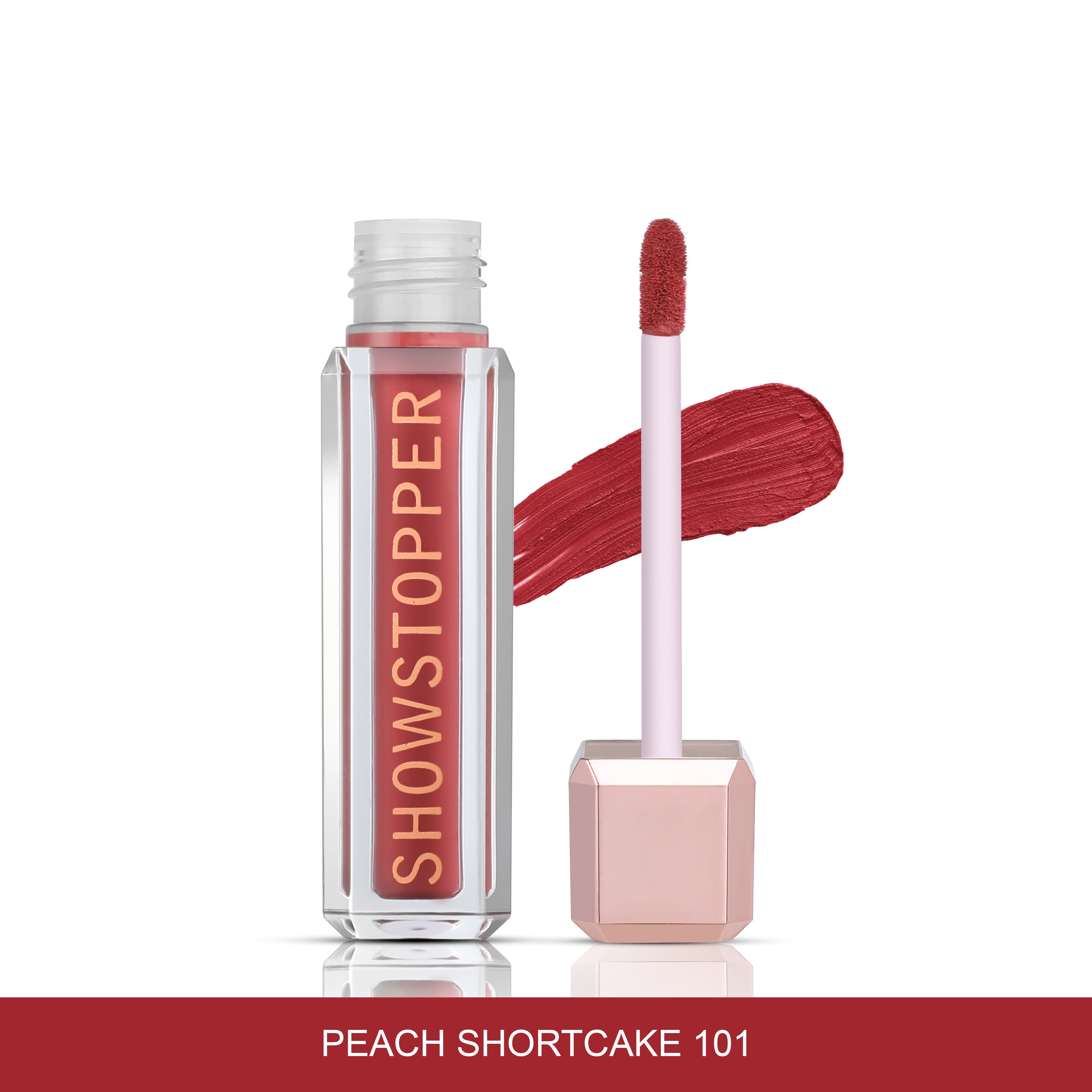 CAL Losangeles Showstopper Lip Liquid- Peach Shortcake 101
